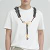 Double Shoulder Harness Padded Sax Neck Strap for Sax Players Length Adjustable