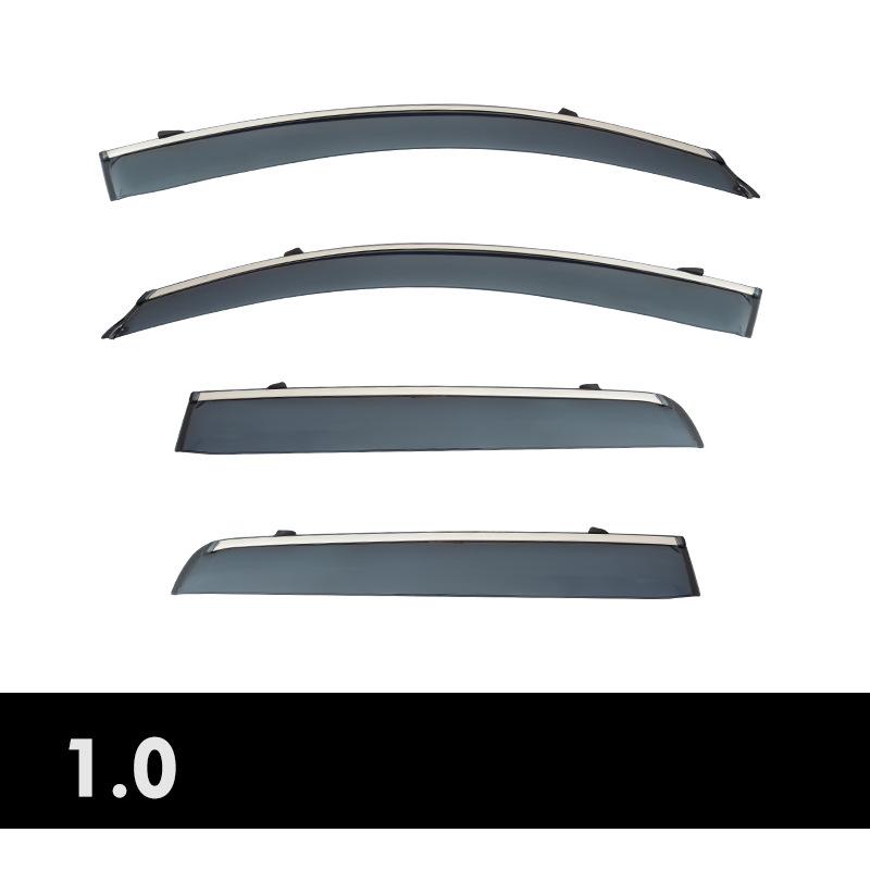 Window Rain for Mitsubishi Outlander 2006-2012 Accessories Visors Rain Guard Door Visor Vent Shades Ventvisor Awnings