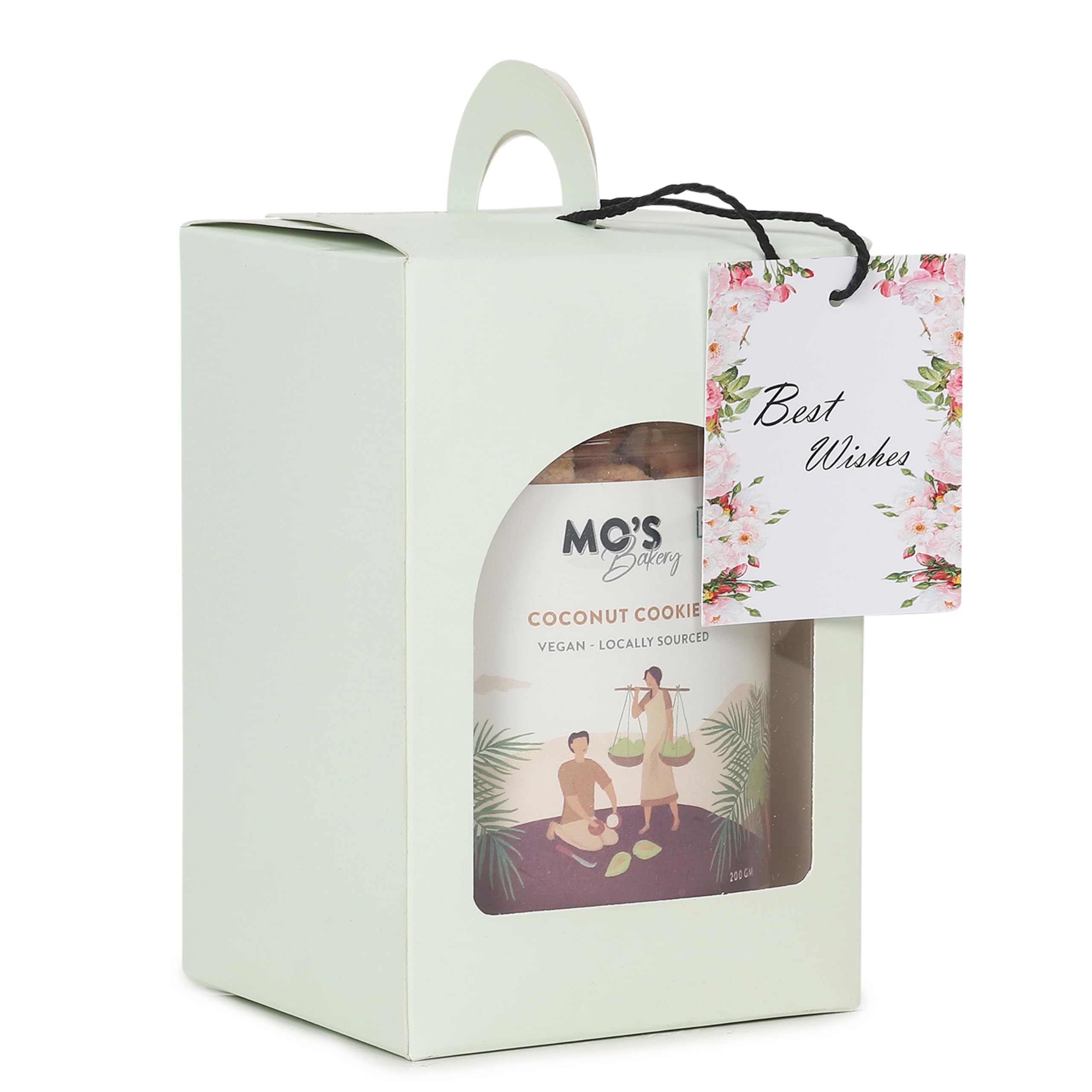 Mo s Bakery Cookies Gift Box| Coconut Cookies I Healthy snacks|Corporate Gifts | Healthy Gift Box I Premium Gift I Premium Gift Pack | Healthy Cook