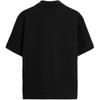 ZARA Polo Shirts Men's Black Lapel Moderate Straight Fit 0526460-800