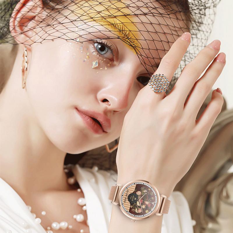 Fashion Women Smart Watch Multi Sport Mode Ip68 Waterproof Fitness Tracker 1.09 Hd Color Screen Smartwatch Ladies+box