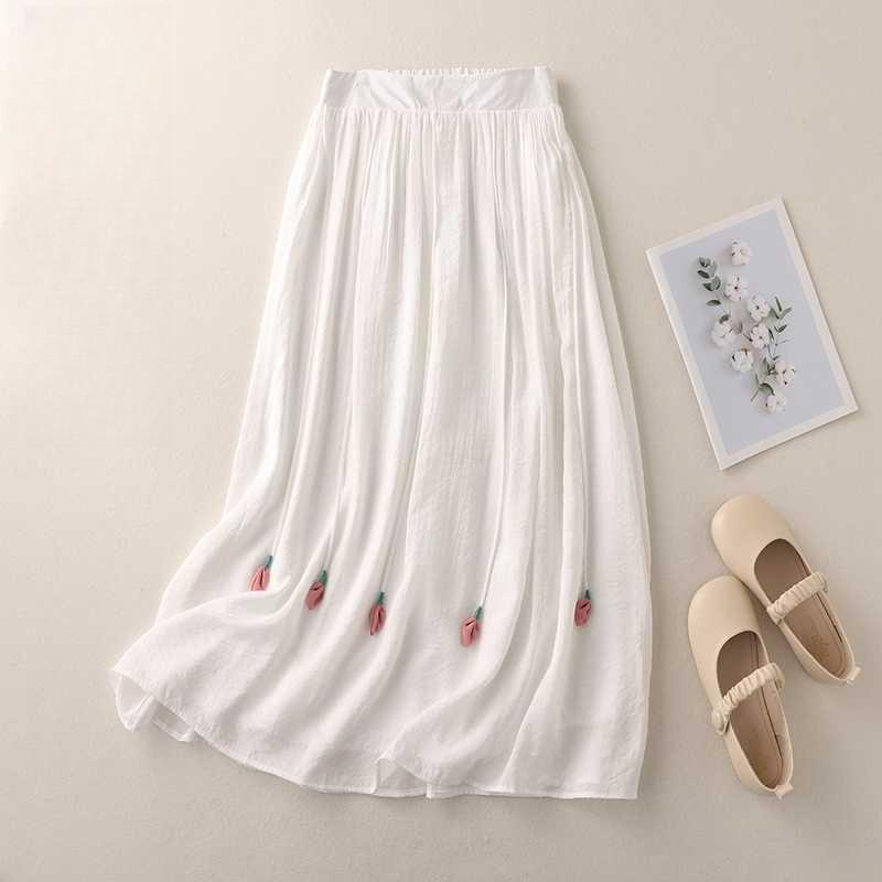 Women's Wardrobe Staple Long Skirt