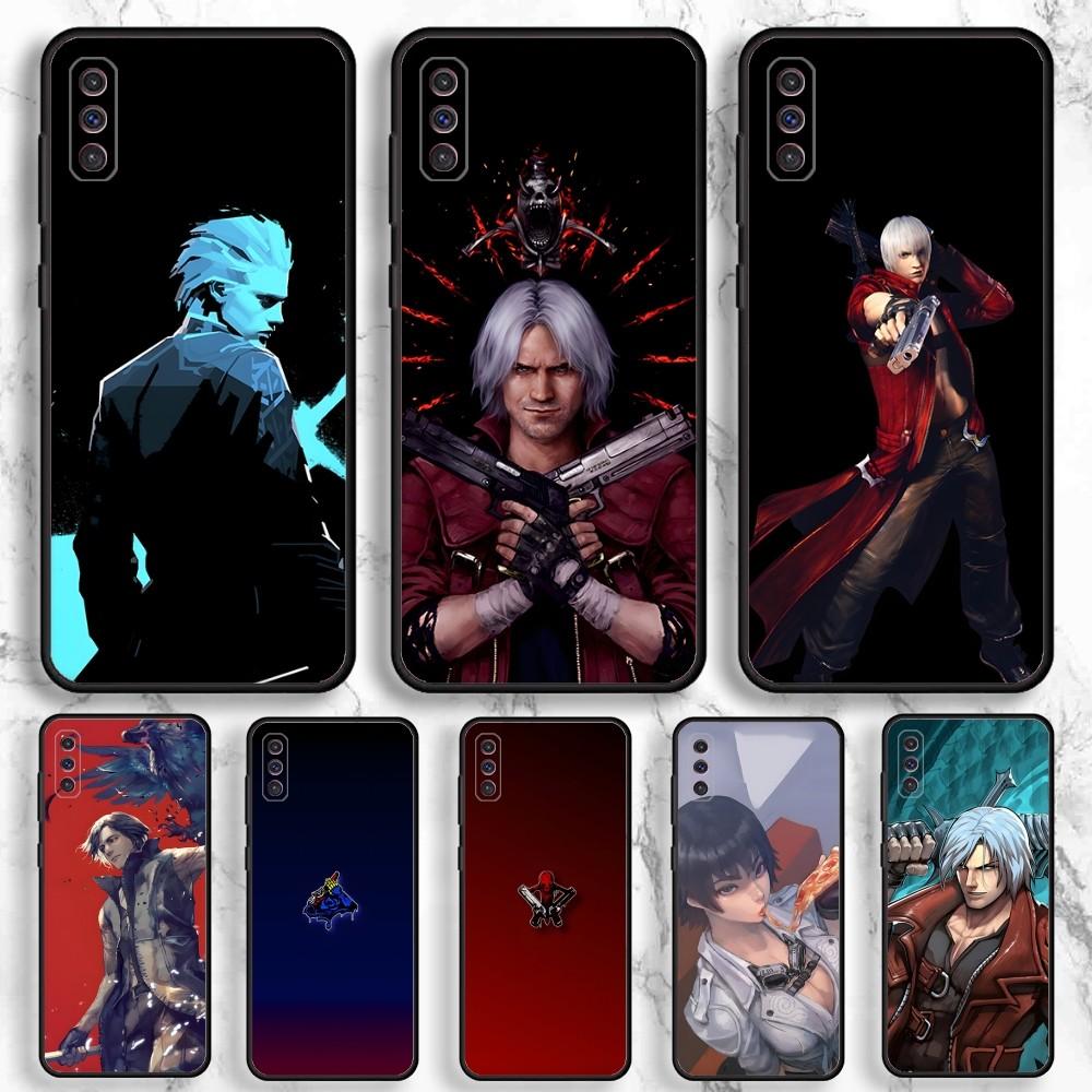 Game D-Devil May Cry DMC Phone Case For Samsung Galaxy A13,A21s,A22,A31,A32,A52,A53,A71,A80,A91 Soft Black Phone Cover