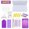 5D DIY Diamond Painting Tools Kits Drill Plate Tool Set Mosaic Glue Pen Kit Storage Containers Diamond Embroidery Accessories