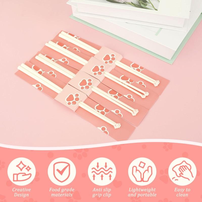 Pałeczki Koci Pazur Urocze Kuchenne Lunch Sushi Pałeczki Spotkanie Towarzyskie Chińskie Pałeczki Zastawa Stołowa Kreatywne Przybory Kuchenne