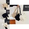Spacious Corduroy Bucket Bag For Women Trendy Korean Style Casual Shoulder Tote