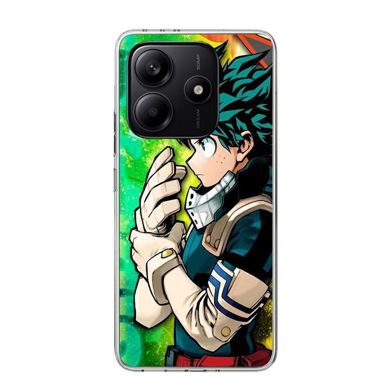 Midoriya Izuku Deku MHA My Hero Phone Case For Xiaomi Redmi Note 14 13 14S 12S 12 11S 11T 11E Pro Plus 10S 10 9S 9 Art Customize