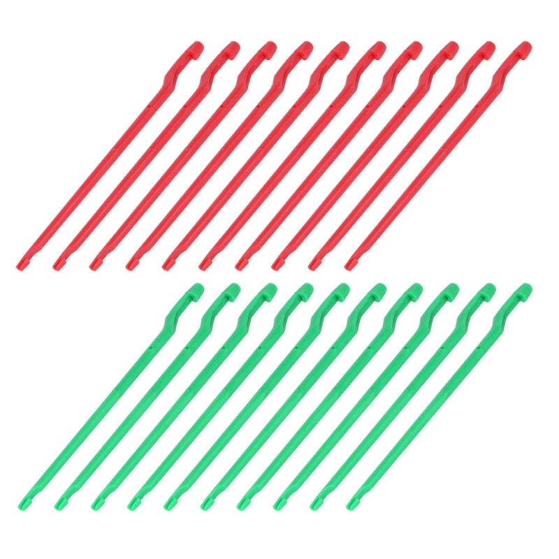 

20 Pieces Fishing Disgorger, Portable Fishing Unhooking Disgorger Plastic Fish Hook Remover Extractor Fishing Supplies