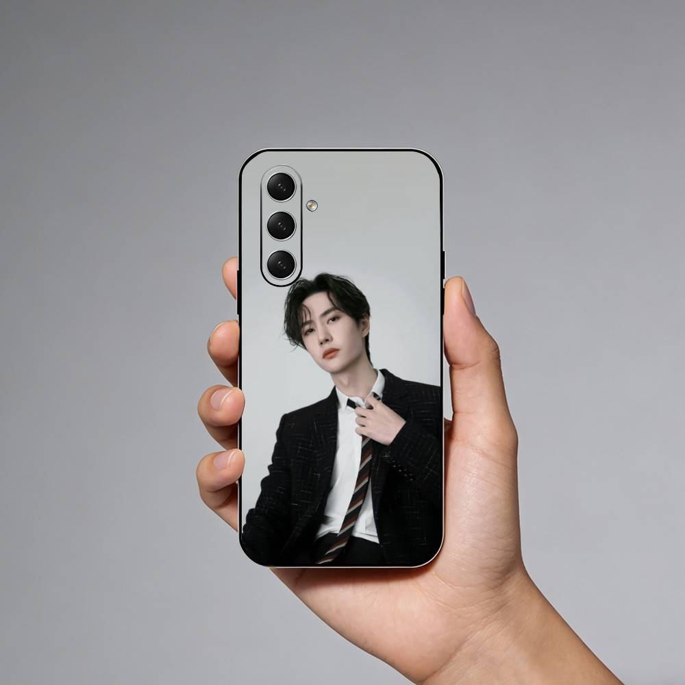 Wang Yibo Phone Case For Samsung Galaxy A73,A21s,A22,A31,A52,A53,A71,A41Soft Black Shell