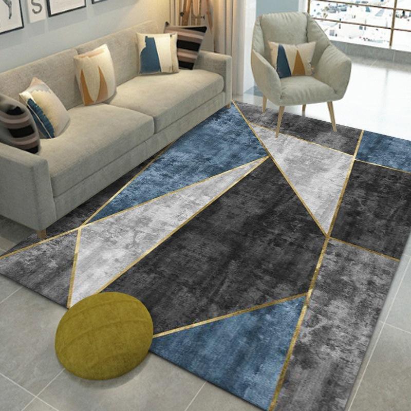 Nordic Abstract Carpet Living Room Coffee Table Geometric Carpet New Wardrobe Carpet