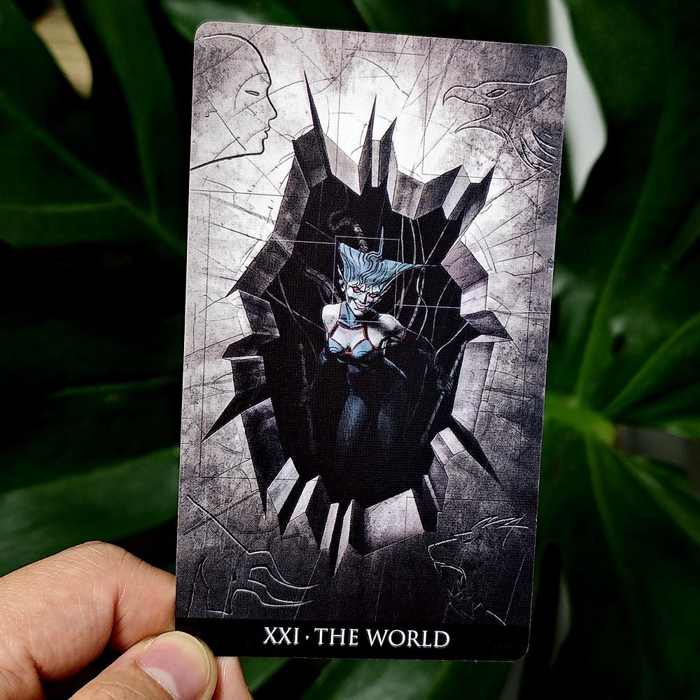 Incubus Tarot Deck 12*7cm 78 Pcs Nightmare-themed Tarot Cards Based On Rider Waite System