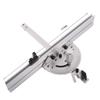 Woodworking Aluminum Push Ruler Adjustable Angle Disc Slide Bandsaw Push Handle Inverted Trim DIY Auxiliary Tool 410Mm