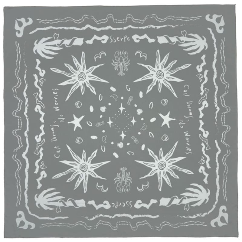 

SSERPE Cast Dreams No Worries Scarf Light Grey Free