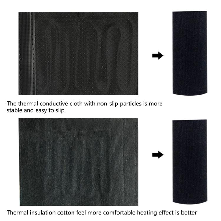 Three Stage Temperature Control Heated Grips USB Heated Motorcycle Handlebar Covers Simple Installation for Motorcycles