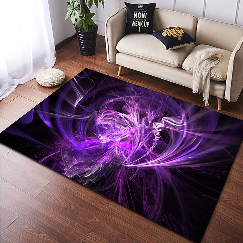 Colorful Magical Fantasy Abstract Art Printed Carpet for Living Room Home Decoration Mats Boho Rugs Area Rug for Bedroom