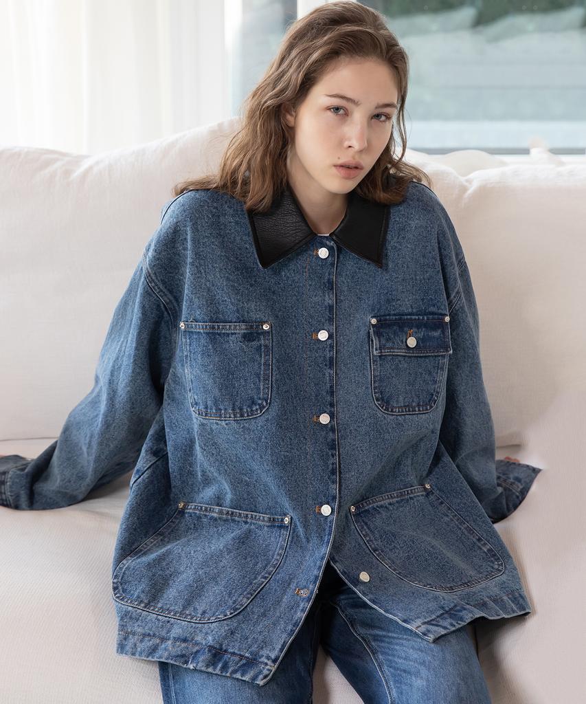 JMARKNEWYORK Denim Work Jacket_3Color