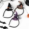 Witch Headband For Halloween Parties Comfortable Adjustable Costume Accessory Cosplay Headpiece For Adults Kids