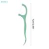 Mint Fresh Double-Line Floss Picks (50-Count) | Dual-Strand Teeth Cleaning Sticks, Deep Plaque Removal for Daily Oral Care