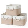 MiyabiLife Storage Baskets, Set of 3, 38 X 28 X 24 Cm