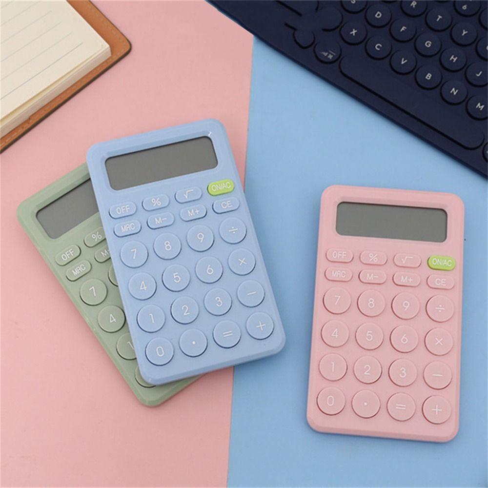 Small Stationery Accounting Tool Pocket Calculator Math Calculator Calculator Electronic Calculator