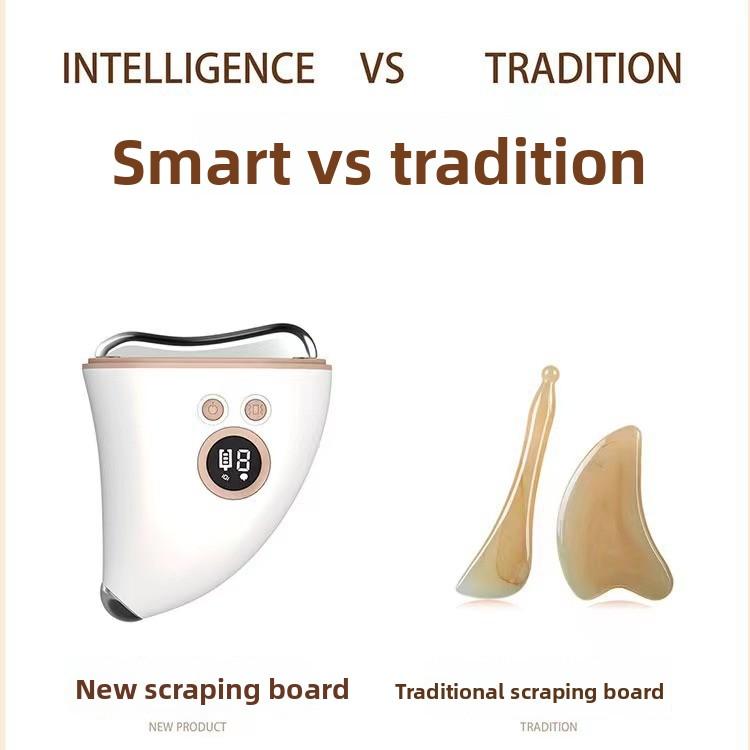 Natural Electric Micro-current Scraping Board, Household Scraping, Universal Whole Body Lifting Massager, Relieving Tendons and Activating Meridians
