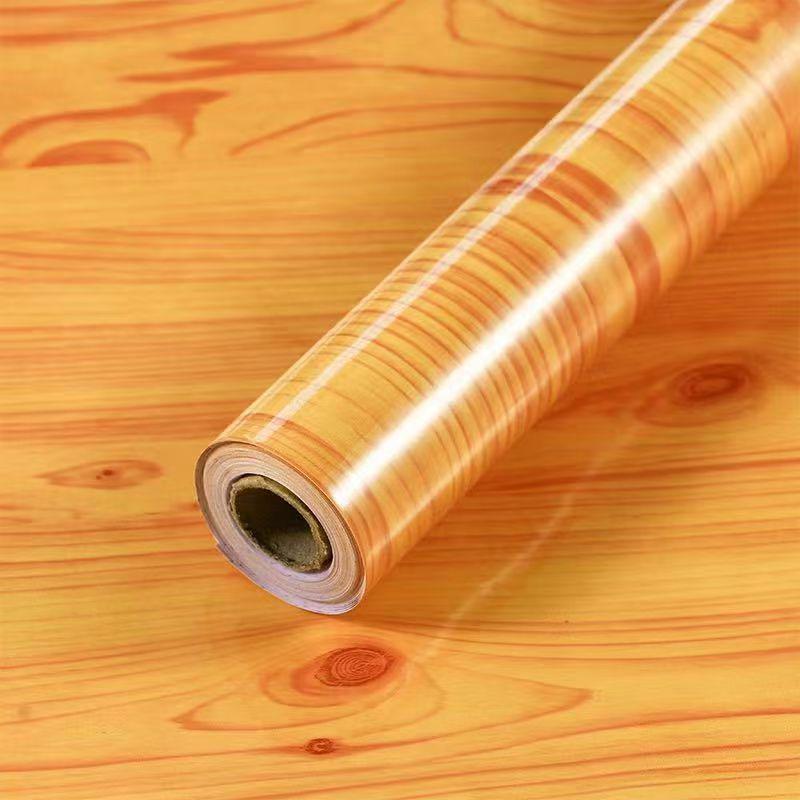 Thick Wood Grain Self-Adhesive Waterproof Wallpaper for Doors & Furniture Renovation