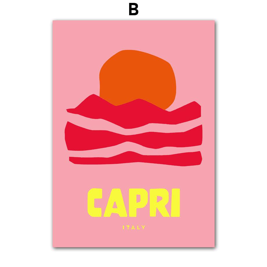 

Абстрактные цветные блочные формы Персиково-ракушечный Настенное искусство Холст Живопись Скандинавские Постеры и Принты Настенные картины для декора гостиной 21cm×30cm NoFrame