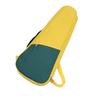 23in 24in Ukulele Case Oxford Cloth Waterproof Adjustable Shoulder Straps Ukulele Padded Bag Backpack Yellow Dark Green