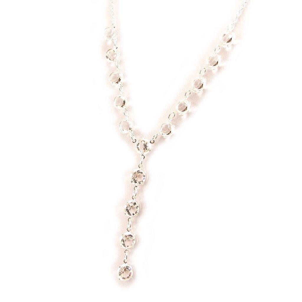 Les Trésors De Lily [K7239] - Designer-Halskette 'Sissi' weiß