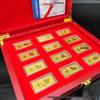 Chinese Zodiac Gold Bars: Commemorative Gift Set for New Year, Weddings & Celebrations