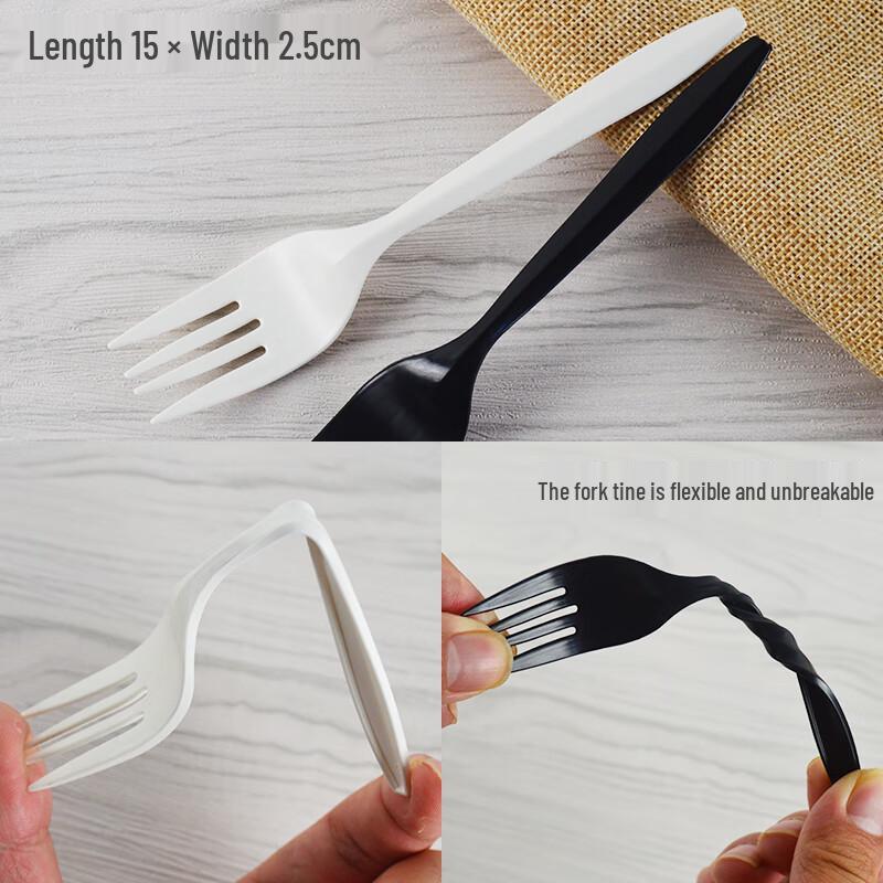 CHULV Disposable Biodegradable Forks