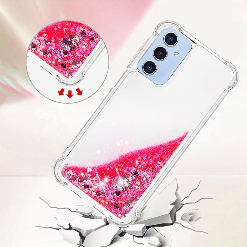 Pre Samsung Galaxy A16 Puzdro A 16 5G SM-A166B Funda Trblietavé Dynamické Tekuté Puzdro Pre Samsung A16 A56 A36 A26 A06 Kryt na Telefón Coque