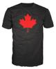100% Katoen Unisex Print T-shirt 100% Katoen Canadese Esdoornblad Canadese Vlag Film T-shirts
