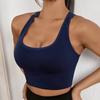 Ženy Sportovní podprsenka Push Up Crop Top Dámské Cvičení Fitness Tělocvična Tílko na běhání Yoga Braletter Atletické sportovní oblečení