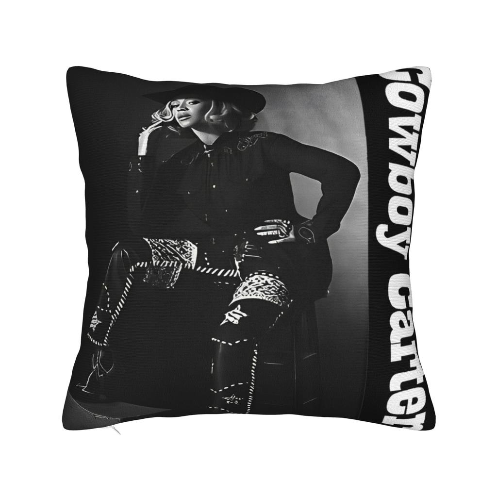 Beyonce Cowboy Carter Tour Printing Pillowcase Cushion Cover  Pillow Covers New Style Bedroom Decorations Square Multi-Size