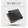Wallet Men's Short Style European American Horizontal Multi Card Simple Business Soft