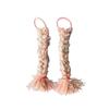 For 17cm Labubu Doll Clothes Fashion Clothes Braids Doll Clothes Color Match Hair Accessories Dolls Accessories Cute Decoration Little Clothes