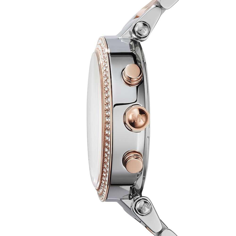 Michael Kors MK6141 Parker Ladies Glitzy Two Tone Watch