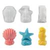 Marine Theme Silicone Conch Mold Large Resin Casting Mould for Candle Vessels Trinket Holders and Clay Crafting