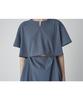 Breathable Quick Dry Dress Tops Dress Short Sleeve BLUE 2 [Snow Peak] SH-25SW001 One-piece Women's