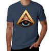 eye  The allseing TShirt Soft Basic Cotton Short Sleeve Tee