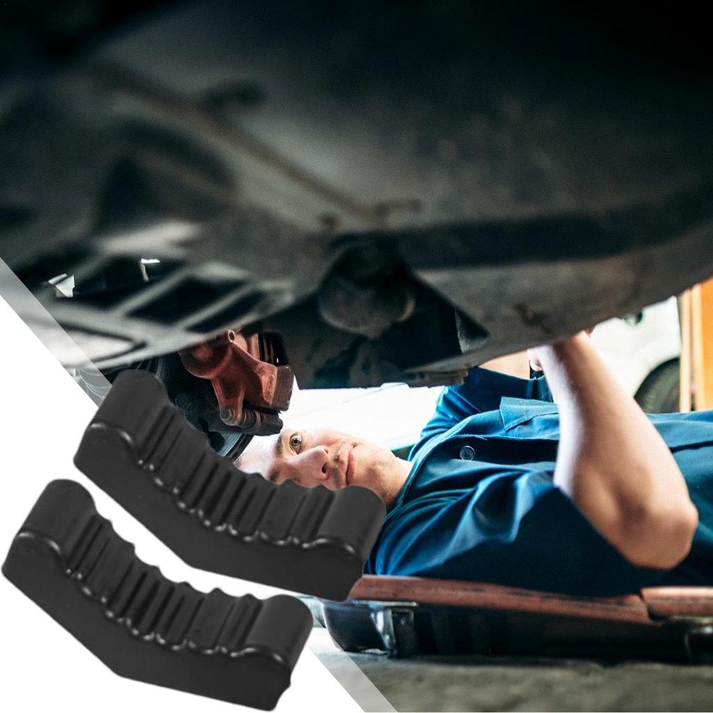 Rubber Car Jack Pad - Pinch Weld Adapter for Floor Jacks | Frame Rail