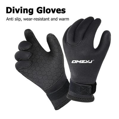 Mănuși de Neopren 5MM 3MM pentru Bărbați Mănuși de Iarnă Echipament Scufundări Snorkeling Paddling Surfing Caiac Canoe Spearfishing Mănuși Echipament Scufundări