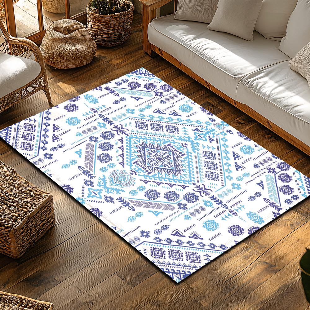 Moroccan Area Rug Vintage Bohemian Carpet Washable Non Slip Floor Mat Living Room Decor Home Decor Turkish Rug Modern Abstract P