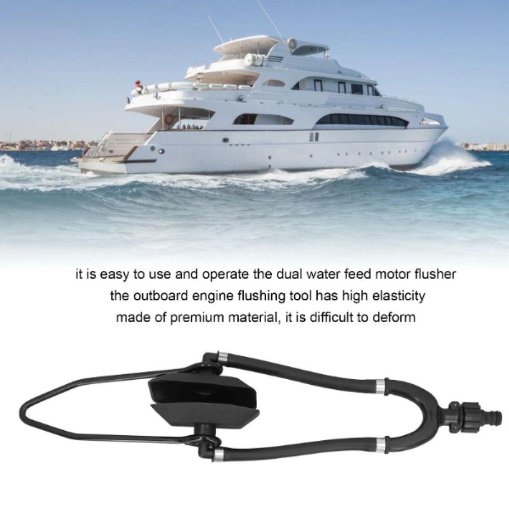 Round Ear Cups Engine Flusher Universal Boat Ear Muff Marine Boat Flusher Outboard Motors