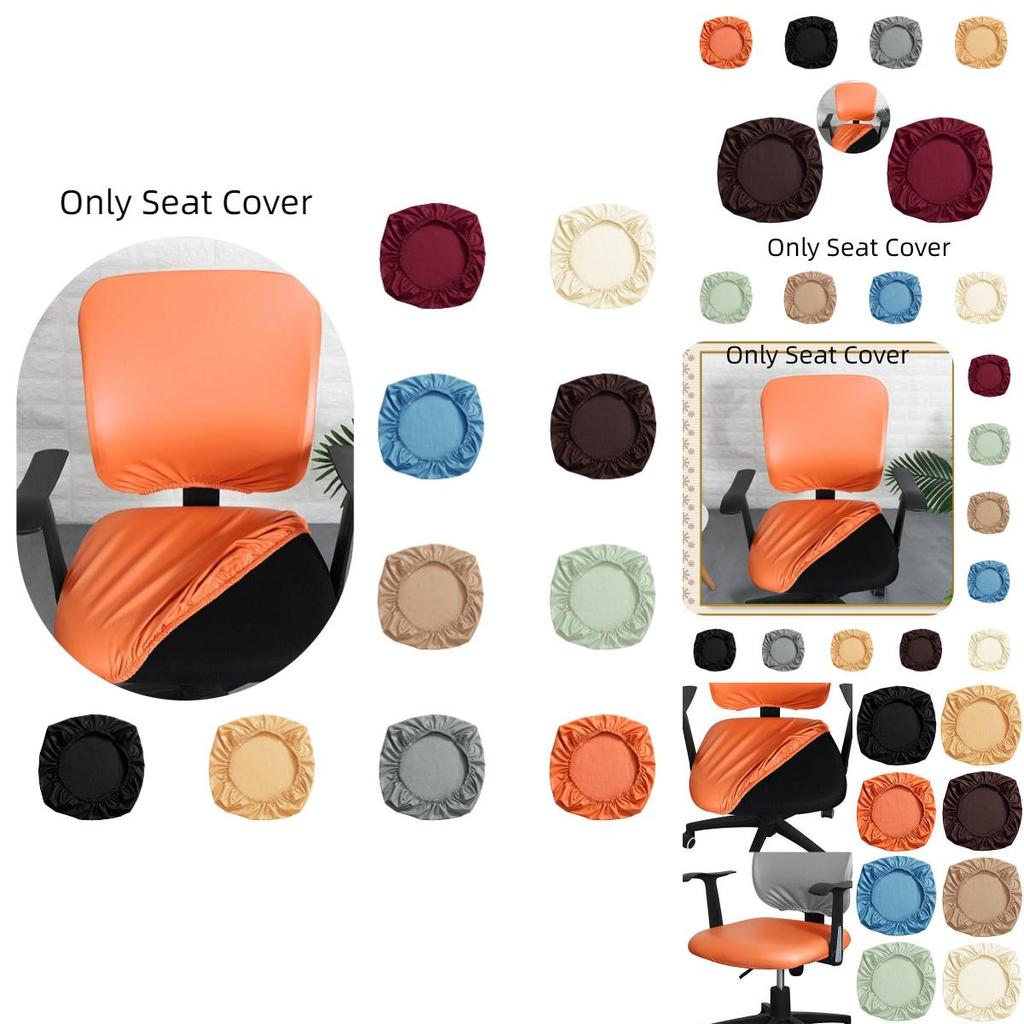 Durable Stretchable Waterproof Chair Seat Cover For Office And Home With Easy Cleaning