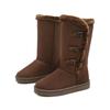Winter New Thick-soled Velvet Snow Boots Women's Warm Non-slip Heightening Versatile Fashion Boots