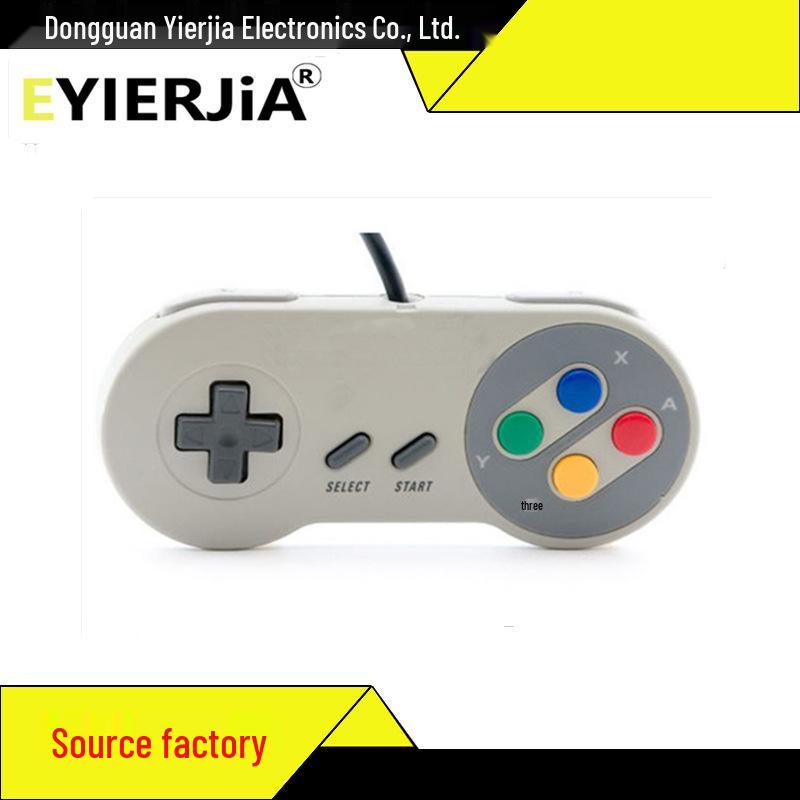 Super Famicom SNES USB Kabelgebundener Gaming-Controller für PC