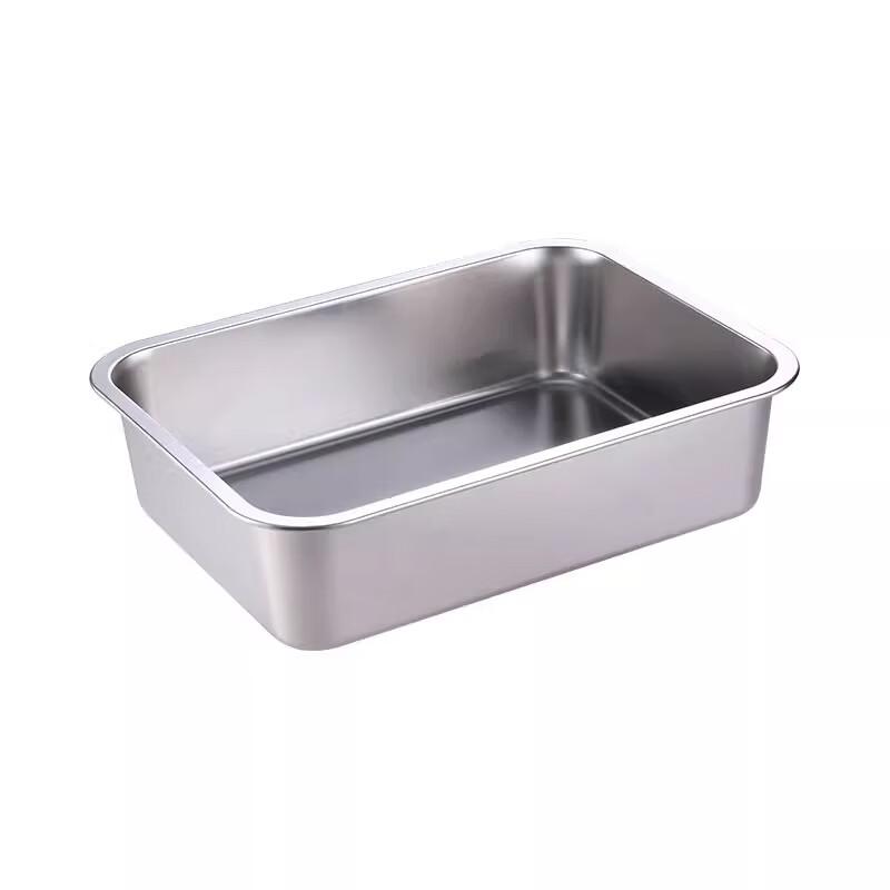 304 Stainless Steel Deep Rectangular Food Pan