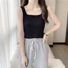 Unique and Chic Camisole Summer Inner Vest Women's Short Top Knitted Strapless Outer Wear